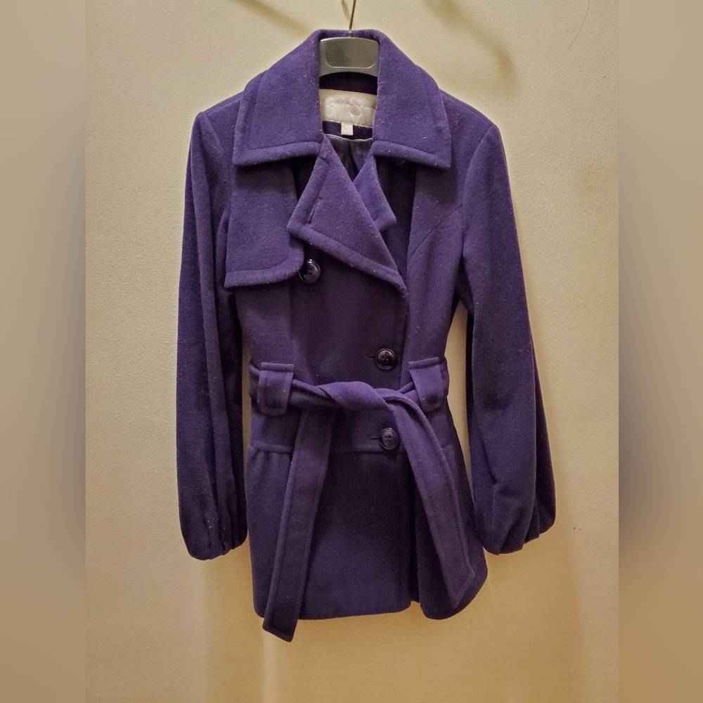 Jessica Simpson Wool Pea Coat .